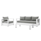 EEI-5748 Tahoe 3-Piece Outdoor Patio Powder-Coated Aluminum Set by Modway