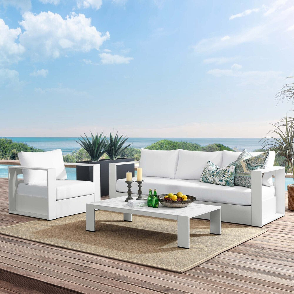 EEI-5748 Tahoe 3-Piece Outdoor Patio Powder-Coated Aluminum Set by Modway