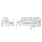 EEI-5748 Tahoe 3-Piece Outdoor Patio Powder-Coated Aluminum Set by Modway