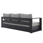 EEI-5749 Tahoe 4-Piece Outdoor Patio Powder-Coated Aluminum Set by Modway