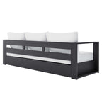 EEI-5749 Tahoe 4-Piece Outdoor Patio Powder-Coated Aluminum Set by Modway