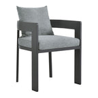 EEI-7060 Tahoe 5-Piece Outdoor Patio Aluminum Dining Set by Modway