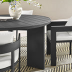 EEI-7060 Tahoe 5-Piece Outdoor Patio Aluminum Dining Set by Modway