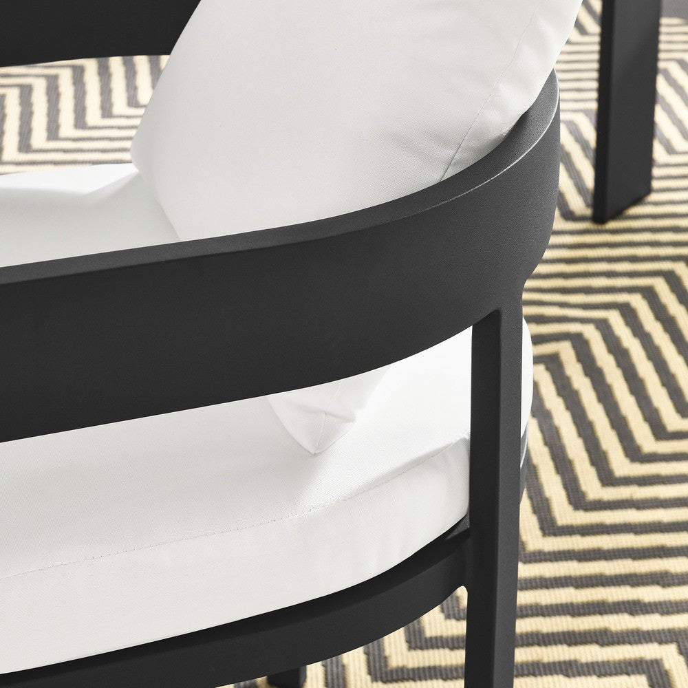 EEI-7053 Tahoe Outdoor Patio Aluminum Dining Chair by Modway