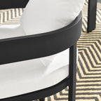 EEI-7053 Tahoe Outdoor Patio Aluminum Dining Chair by Modway