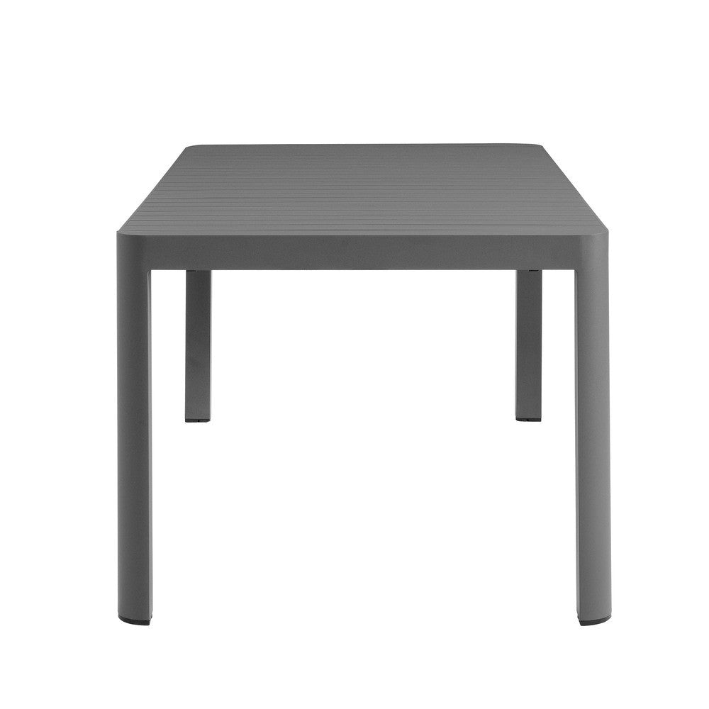 Modway Tahoe Outdoor Patio Aluminum Extendable Dining Table by Modway-EEI-7236-GRY