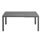 Modway Tahoe Outdoor Patio Aluminum Extendable Dining Table by Modway-EEI-7236-GRY
