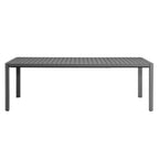Modway Tahoe Outdoor Patio Aluminum Extendable Dining Table by Modway-EEI-7236-GRY