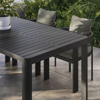 Modway Tahoe Outdoor Patio Aluminum Extendable Dining Table by Modway-EEI-7236-GRY