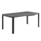 Modway Tahoe Outdoor Patio Aluminum Extendable Dining Table by Modway-EEI-7236-GRY