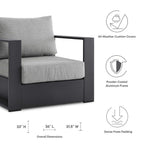 EEI-5675 Tahoe Outdoor Patio Powder-Coated Aluminum Armchair by Modway