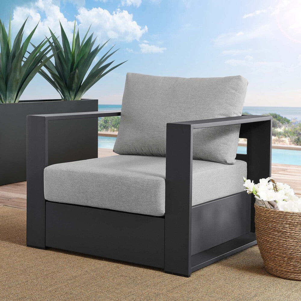 EEI-5675 Tahoe Outdoor Patio Powder-Coated Aluminum Armchair by Modway