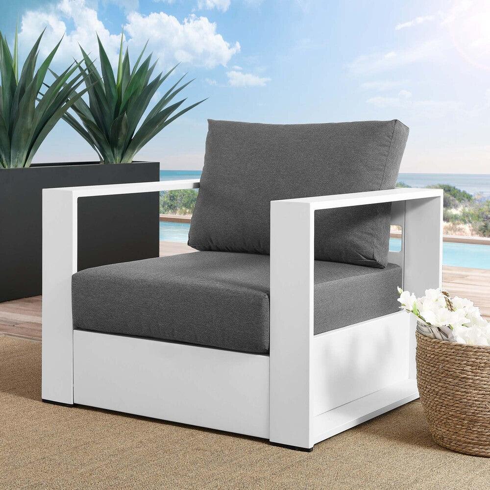 EEI-5675 Tahoe Outdoor Patio Powder-Coated Aluminum Armchair by Modway