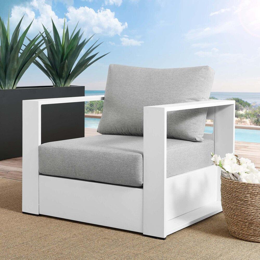 EEI-5675 Tahoe Outdoor Patio Powder-Coated Aluminum Armchair by Modway