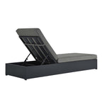 EEI-6634 Tahoe Outdoor Patio Powder-Coated Aluminum Chaise Lounge Chair by Modway