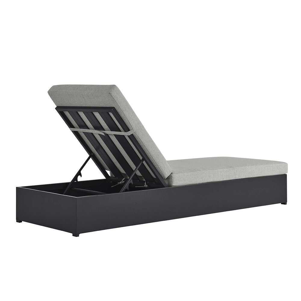 EEI-6634 Tahoe Outdoor Patio Powder-Coated Aluminum Chaise Lounge Chair by Modway