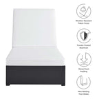 EEI-6634 Tahoe Outdoor Patio Powder-Coated Aluminum Chaise Lounge Chair by Modway