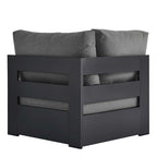 EEI-6631 Tahoe Outdoor Patio Powder-Coated Aluminum Modular Corner Chair by Modway