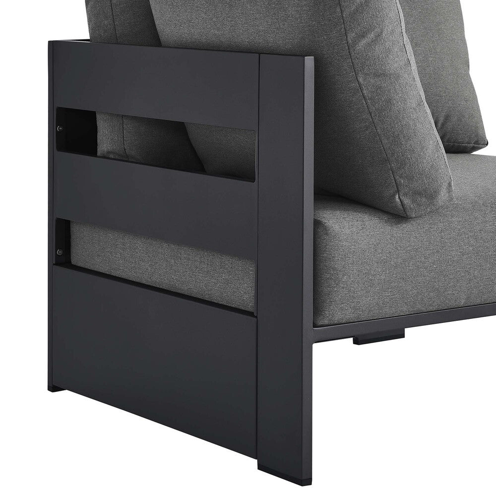 EEI-6631 Tahoe Outdoor Patio Powder-Coated Aluminum Modular Corner Chair by Modway
