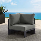 EEI-6631 Tahoe Outdoor Patio Powder-Coated Aluminum Modular Corner Chair by Modway