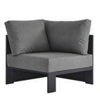 EEI-6631 Tahoe Outdoor Patio Powder-Coated Aluminum Modular Corner Chair by Modway