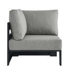 EEI-6631 Tahoe Outdoor Patio Powder-Coated Aluminum Modular Corner Chair by Modway