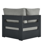 EEI-6631 Tahoe Outdoor Patio Powder-Coated Aluminum Modular Corner Chair by Modway