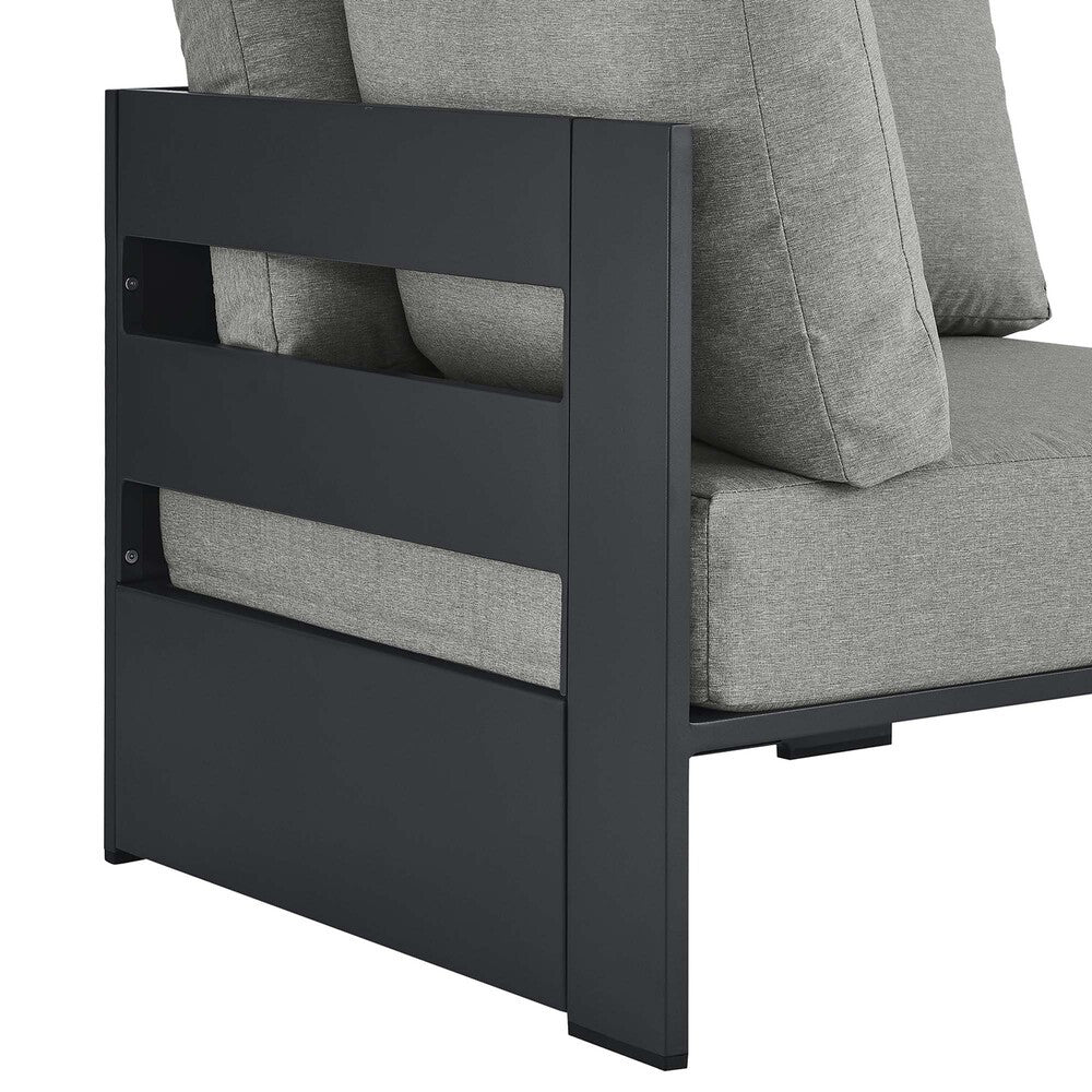 EEI-6631 Tahoe Outdoor Patio Powder-Coated Aluminum Modular Corner Chair by Modway