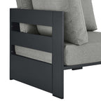 EEI-6631 Tahoe Outdoor Patio Powder-Coated Aluminum Modular Corner Chair by Modway