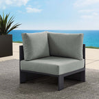 EEI-6631 Tahoe Outdoor Patio Powder-Coated Aluminum Modular Corner Chair by Modway