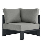 EEI-6631 Tahoe Outdoor Patio Powder-Coated Aluminum Modular Corner Chair by Modway