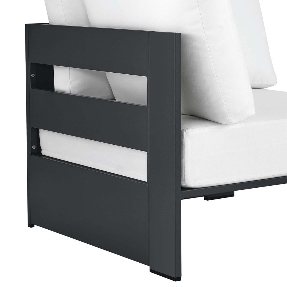 EEI-6631 Tahoe Outdoor Patio Powder-Coated Aluminum Modular Corner Chair by Modway