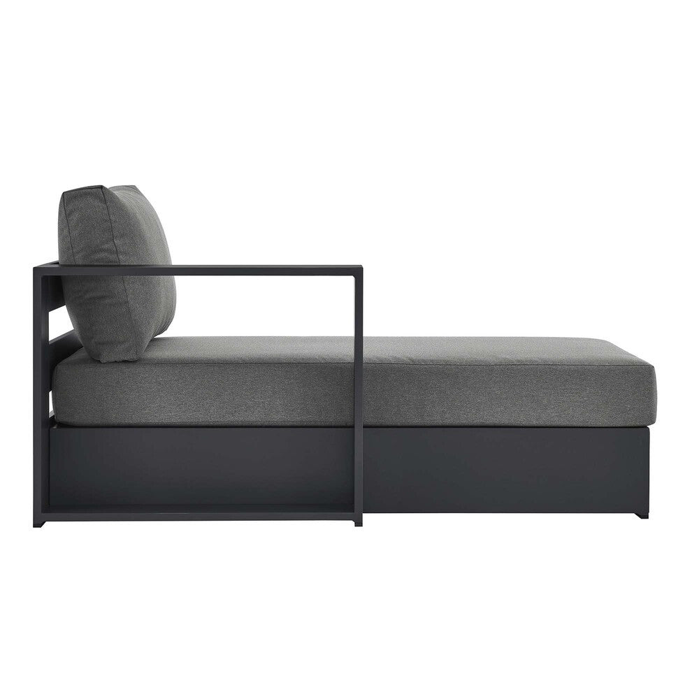 EEI-6632 Tahoe Outdoor Patio Powder-Coated Aluminum Modular Left-Facing Chaise Lounge by Modway