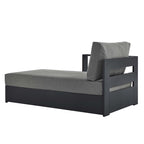 EEI-6632 Tahoe Outdoor Patio Powder-Coated Aluminum Modular Left-Facing Chaise Lounge by Modway