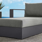 EEI-6632 Tahoe Outdoor Patio Powder-Coated Aluminum Modular Left-Facing Chaise Lounge by Modway