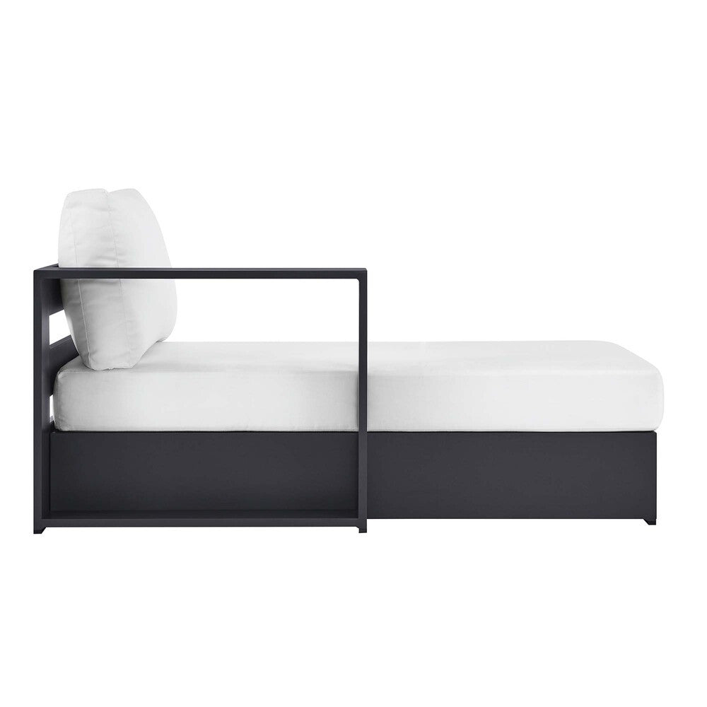 EEI-6632 Tahoe Outdoor Patio Powder-Coated Aluminum Modular Left-Facing Chaise Lounge by Modway