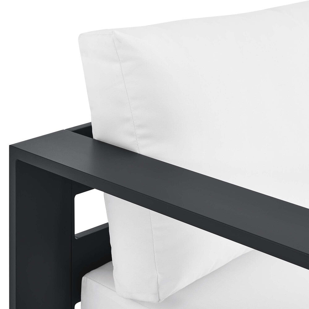 EEI-6632 Tahoe Outdoor Patio Powder-Coated Aluminum Modular Left-Facing Chaise Lounge by Modway