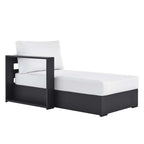 EEI-6632 Tahoe Outdoor Patio Powder-Coated Aluminum Modular Left-Facing Chaise Lounge by Modway