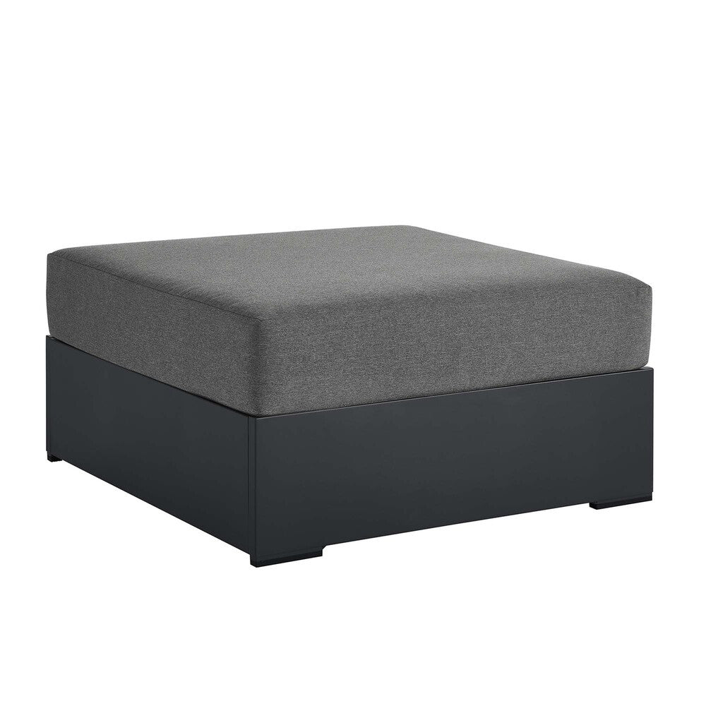 EEI-6627 Tahoe Outdoor Patio Powder-Coated Aluminum Ottoman by Modway