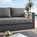 EEI-5676 Tahoe Outdoor Patio Powder-Coated Aluminum Sofa by Modway