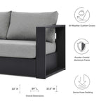 EEI-5676 Tahoe Outdoor Patio Powder-Coated Aluminum Sofa by Modway