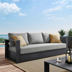 EEI-5676 Tahoe Outdoor Patio Powder-Coated Aluminum Sofa by Modway