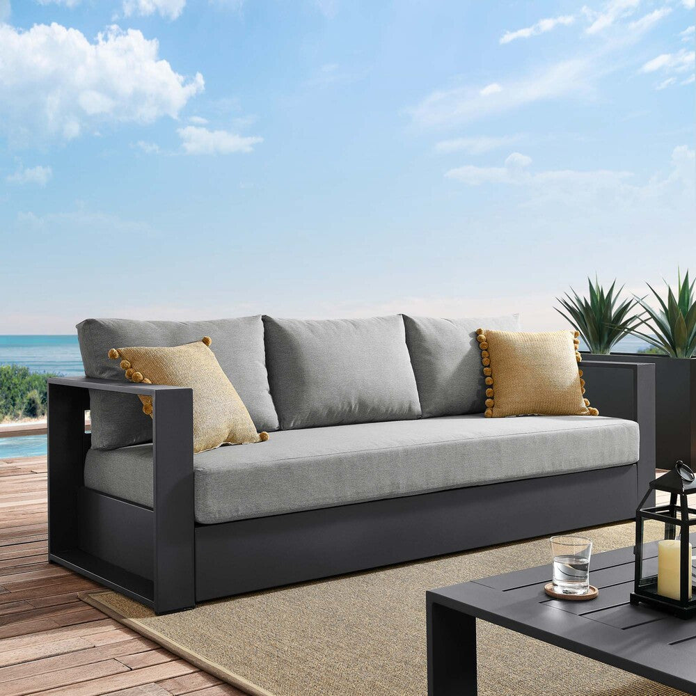EEI-5676 Tahoe Outdoor Patio Powder-Coated Aluminum Sofa by Modway