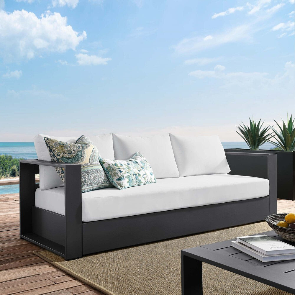 EEI-5676 Tahoe Outdoor Patio Powder-Coated Aluminum Sofa by Modway