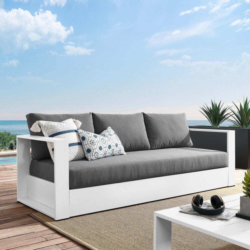 EEI-5676 Tahoe Outdoor Patio Powder-Coated Aluminum Sofa by Modway