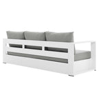 EEI-5676 Tahoe Outdoor Patio Powder-Coated Aluminum Sofa by Modway