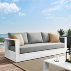EEI-5676 Tahoe Outdoor Patio Powder-Coated Aluminum Sofa by Modway
