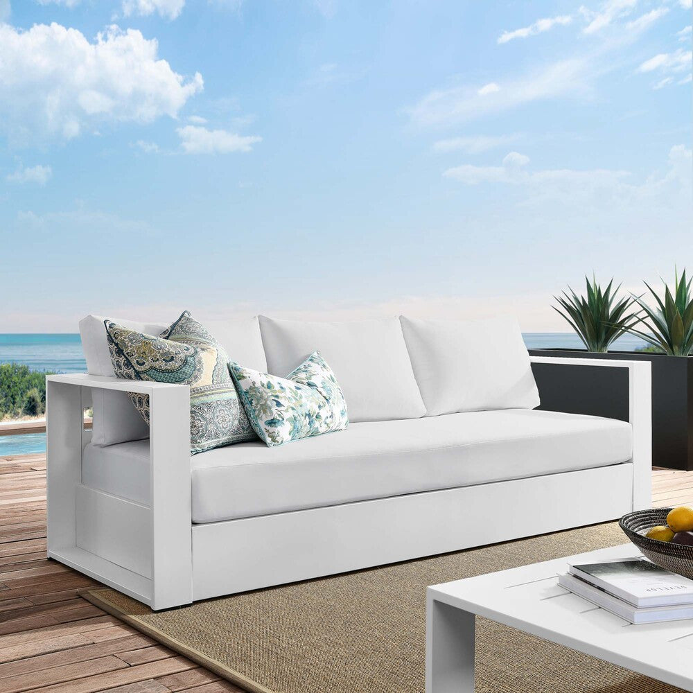 EEI-5676 Tahoe Outdoor Patio Powder-Coated Aluminum Sofa by Modway