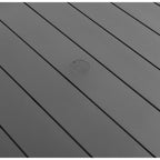 EEI-7055-GRY Tahoe Round Outdoor Patio Aluminum Dining Table by Modway