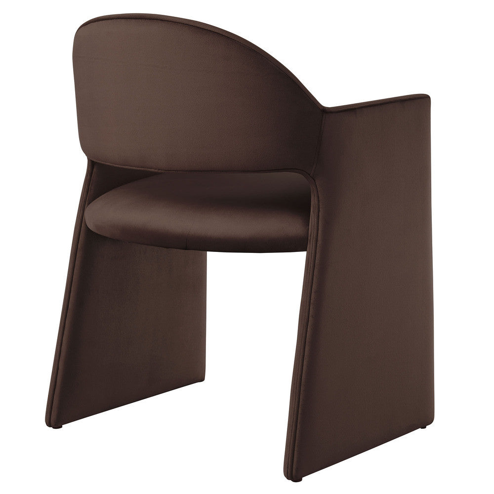 Modway Talia Performance Velvet Dining Armchair by Modway-EEI-7081